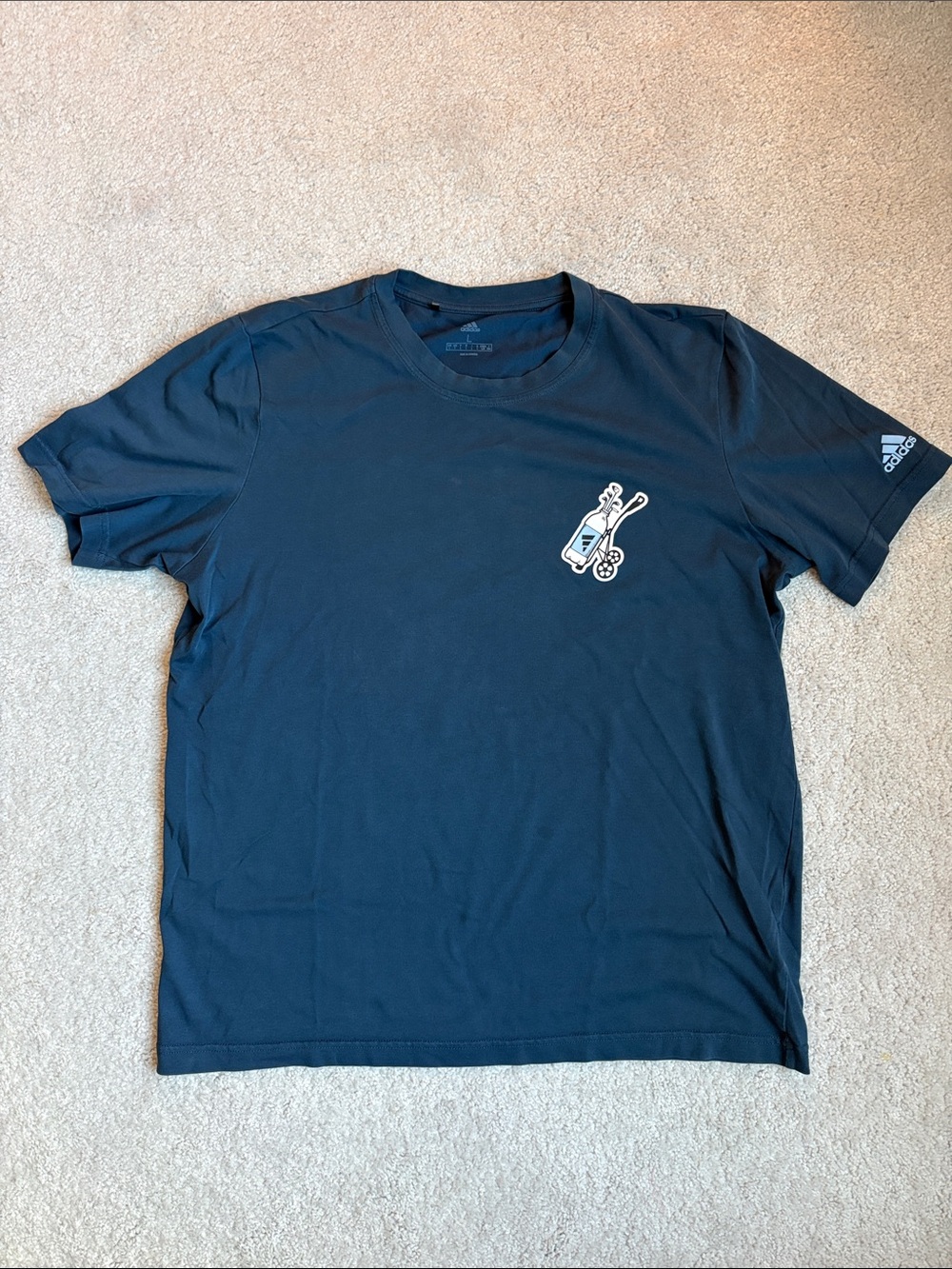 Adidas Men’s Navy Graphic Tee